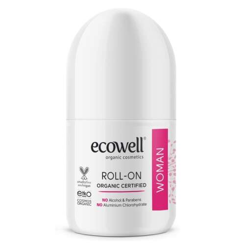 Ecowell Organik Roll On Deodorant (Kadın) 75 ml - 1