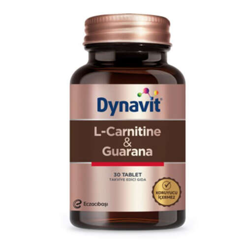 Eczacıbaşı Dynavit L-Carnitine ve Guarana Takviye Edici Gıda 30 Tablet - 1