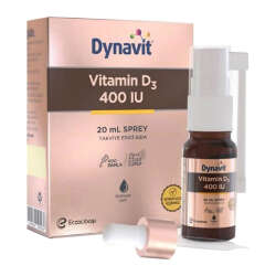 Eczacıbaşı Dynavit Vitamin D3 400 IU Takviye Edici Gıda Sprey 20 ml - 2