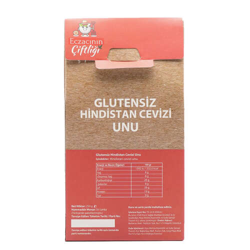 Eczacının Çiftliği Glutensiz Hindistan Cevizi Unu 250 gr - 2