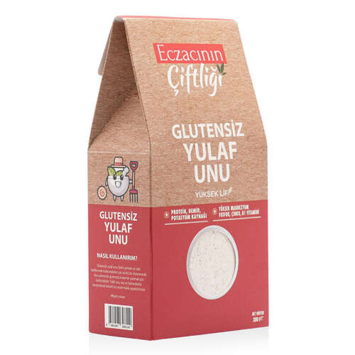 Eczacının Çiftliği Glutensiz Yulaf Unu 300 gr - 1