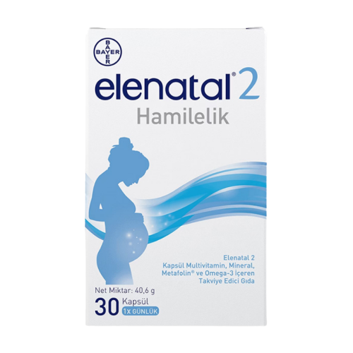 Elenatal 2 Takviye Edici Gıda 30 Tablet - 1