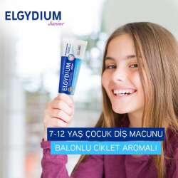 Elgydium Balonlu Ciklet Aromalı 7-12 Yaş Diş Macunu 50 ml - 2