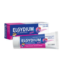 Elgydium Kırmızı Meyveler Aromalı 3-6 Yaş Çocuk Diş Macunu 50 ml - 1