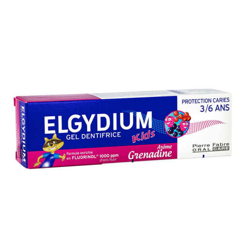 Elgydium Kırmızı Meyveler Aromalı 3-6 Yaş Çocuk Diş Macunu 50 ml - 2