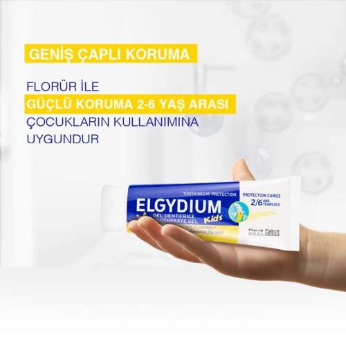 Elgydium Muz Aromalı Çocuk Diş Macunu 2-6 Yaş 50 ml - 5