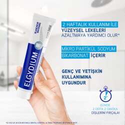 Elgydium Whitening Beyazlatıcı Günlük Diş Macunu 75 ml - 4