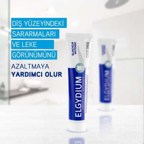 Elgydium Whitening Beyazlatıcı Günlük Diş Macunu 75 ml - 5