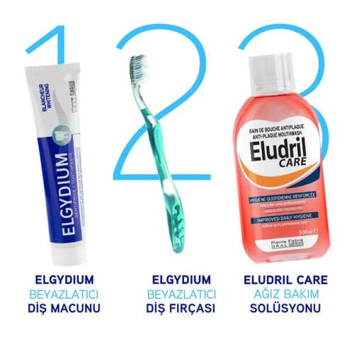 Elgydium Whitening Beyazlatıcı Günlük Diş Macunu 75 ml - 7