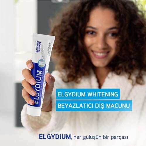 Elgydium Whitening Beyazlatıcı Günlük Diş Macunu 75 ml - 2