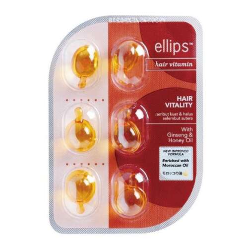 Ellips Canlandırıcı Saç Vitamini 6 Kapsül - 1