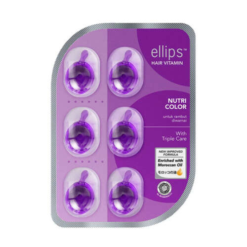 Ellips Nutri Color Boyalı Saç Vitamini 6 Kapsül - 1