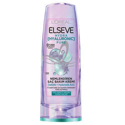 Elseve Hydra Hyaluronic Pure Nemlendiren Saç Bakım Kremi 250 ml