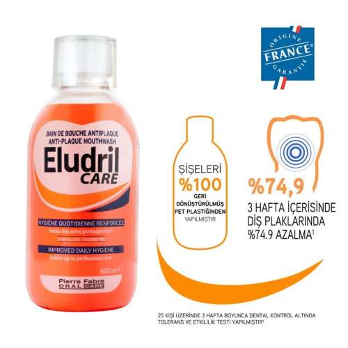 Eludril Care Ağız Bakım Solüsyonu 500 ml - 5