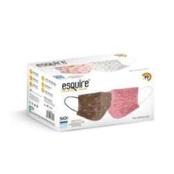 Esquire Maske 50 Adet - Çocuk Pembe - 2