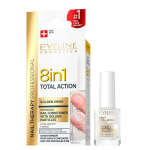 Eveline Cosmetics 8 in 1 Total Golden Shine Intensive Nail Conditioner 12 ml - 1