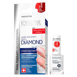 Eveline Cosmetics Diamond Hard And Shiny Nail Conditioner 12 ml - 1