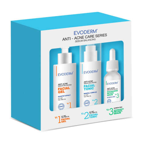 Evoderm Anti-Acne Series Sebum Balancing Set - 1