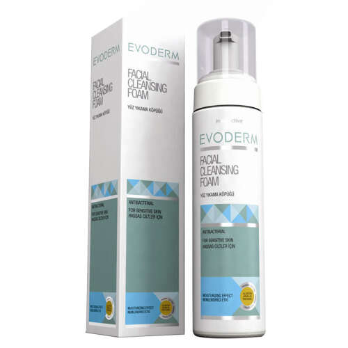 Evoderm Facial Yüz Temizleme Köpüğü 200 ml - 1