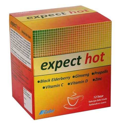 Expect Hot Takviye Edici Gıda 12 Saşe - 1