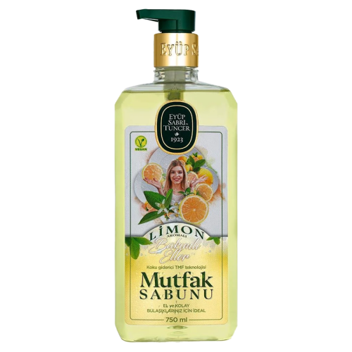 Eyüp Sabri Tuncer Bakımlı Eller Limon Aromalı Mutfak Sabunu 750 ml - 1