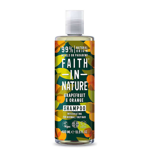 Faith In Nature %99 Doğal İçerikli Greyfurt-Portakal Tazeleyici Şampuan 400 ml - 1