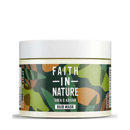 Faith In Nature %99 Doğal İçerikli Shea-Argan Besleyici Saç Bakım Maskesi 300 ml - 1