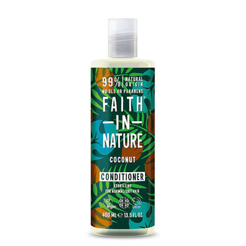 Faith In Nature Hindistan Cevizi Nemlendirici Saç Kremi 400 ml - 1