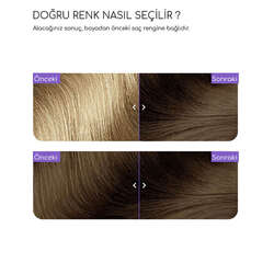 Flowertint Colorazione In Crema Saç Boyama Kiti 6.0 Koyu Sarışın - 2