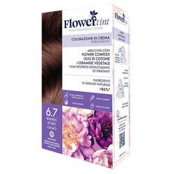 Flowertint Colorazione In Crema Saç Boyama Kiti 6.7 Koyu Kakao Sarışın - 1