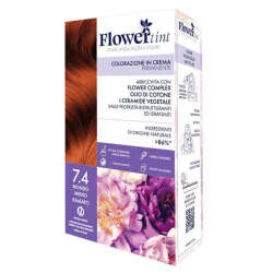 Flowertint Colorazione In Crema Saç Boyama Kiti 7.4 Orta Kumral Sarışın - 1