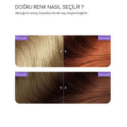 Flowertint Colorazione In Crema Saç Boyama Kiti 7.4 Orta Kumral Sarışın - 2