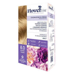 Flowertint Colorazione In Crema Saç Boyama Kiti 8.0 Açık Sarışın - 1