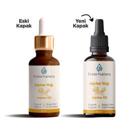 From Natura Organik Soğuk Sıkım Jojoba Yağı 30 ml - 2