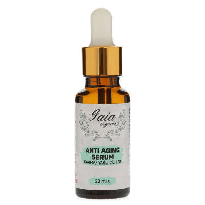 Gaia Organic Anti Aging Serum 20 ml -Karma ve Yağlı - 1