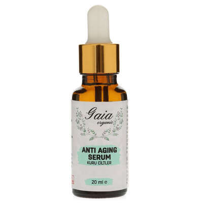 Gaia Organic Anti Aging Serum 20 ml -Kuru Cilt - 1