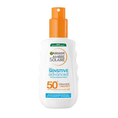 Garnier Ambre Solaire Sensitive Advanced Hipoalerjenik Güneş Koruyucu Sprey SPF50 150ml - 1