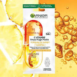 Garnier C Vitamini Ampul Kağıt Maske 15 g