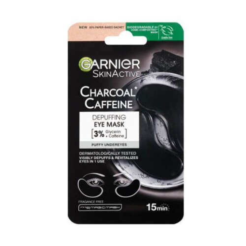 Garnier Charcoal Caffeine Eye Mask 5 gr - 1