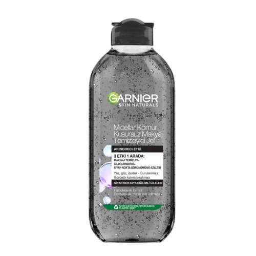 Garnier Micellar Kömür Kusursuz Makyaj Temizleyici Jel 400 ml - 1