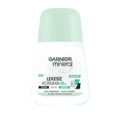 Garnier Mineral Lekesiz Koruma Ferah Koku Anti Perspirant Roll on 50ml - 1