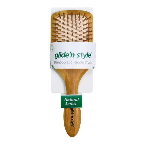 Glide'n Style Bamboo Eco Paddle Fırçası - 1