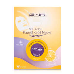 Gnr Collagen Kapsül Kağıt Maske 1 Adet - 1