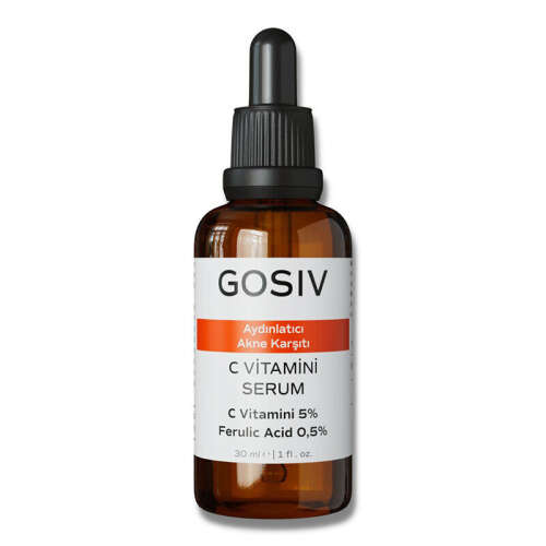 Gosiv Aydınlatıcı ve Düzensiz Ciltler İçin C Vitamini Serum 30 ml - 1