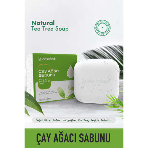 Greenlabel Çay Ağacı Sabunu 120 gr - 3