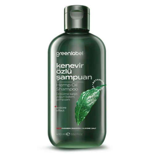 Greenlabel Kenevir Özlü Şampuan 400 ml - 1