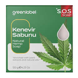 Greenlabel Kenevir Sabunu 120 gr - 1