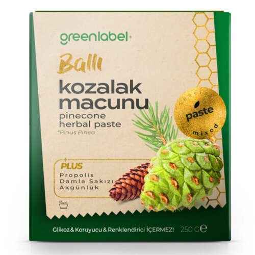 Greenlabel Kozalak Macunu 250 gr - 1