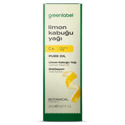 Greenlabel Limon Kabuğu Yağı 20 ml - 2