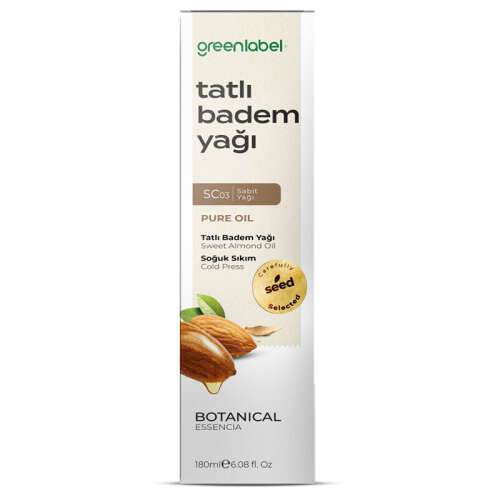 Greenlabel Tatlı Badem Yağı 180 ml - 2